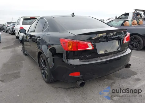 2009 Lexus Is 250 z USA, uszkodzony, nr VIN JTHBK262995103486